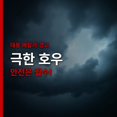7호 태풍 메칼라, 감조하천, 극한 호우, 도심 침수, 산사태 위험, 선상 강수대, 옹벽 관리, 호우 피해 보상