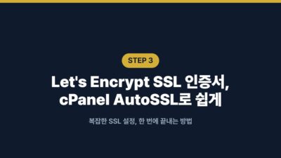 워드프레스 DNS 변경, 가비아 A레코드 2줄로 2분만에 전파 4 cPanel AutoSSL, DB_HOST, DNS 전파, Let's Encrypt SSL, 가비아 A레코드, 워드프레스 DNS 변경, 워드프레스 블로그 운영, 워드프레스 서버 이전