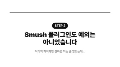 DB 용량 최적화, Jetpack 플러그인, Smush 최적화, 블로그 속도 향상, 워드프레스 성능, 워드프레스 최적화, 페이지 로딩 속도