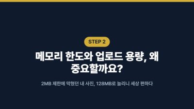 워드프레스 속도 저하? PHP 버전과 메모리 한도부터 점검 3 LiteSpeed Cache, PHP 버전, 메모리 한도, 블로그 성능 향상, 워드프레스 속도 개선, 워드프레스 오류 해결, 워드프레스 최적화