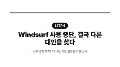 AI 코드 자동화, Windsurf 후기, 개발 생산성, 로컬 개발 환경, 사이드 프로젝트, 유료 플랜, 초보 개발자, 크레딧 소진