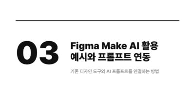 AI 프롬프트, Figma Make AI, UX/UI, 기획자, 주니어 PM, 퍼블리셔, 화면설계서