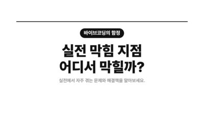 AI 코딩, API 키 노출, JSON, VS Code, 개발 난관, 개발 환경 설정, 바이브코딩, 초보 개발자